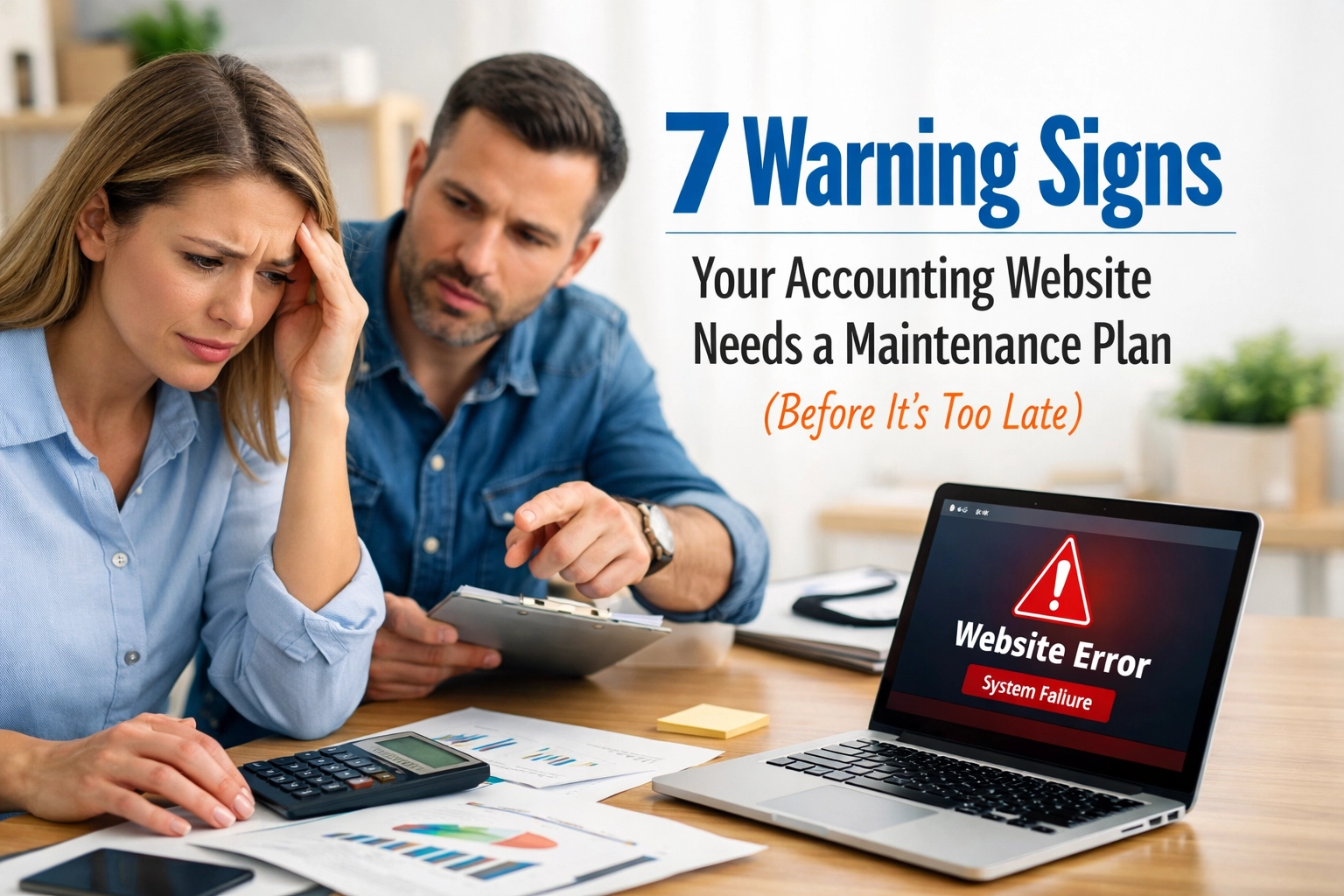 7 Warning Signs Your Accounting Website Needs a Maintenance Plan (Before It’s Too Late)