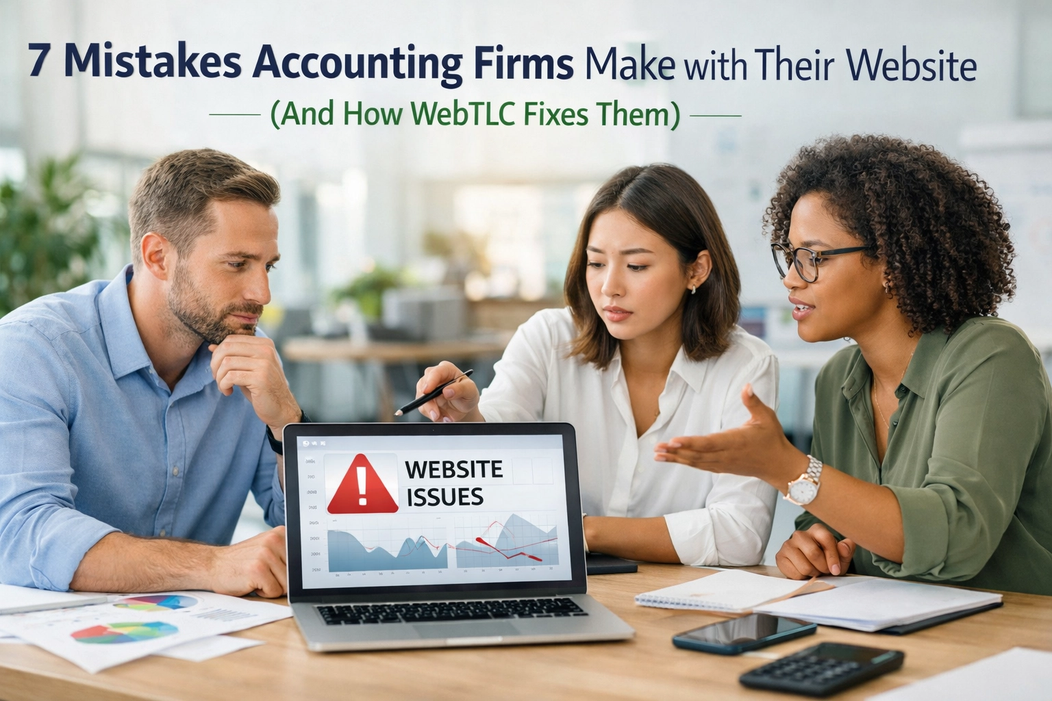 7 Mistakes Accounting Firms Make with Their Website (And How WebTLC Fixes Them)